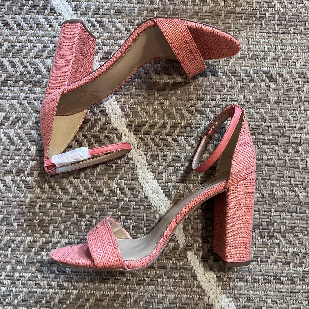 Sam Edelman Yaro coral heel Sz 10.5